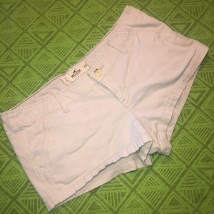 Hollister light khaki shorts